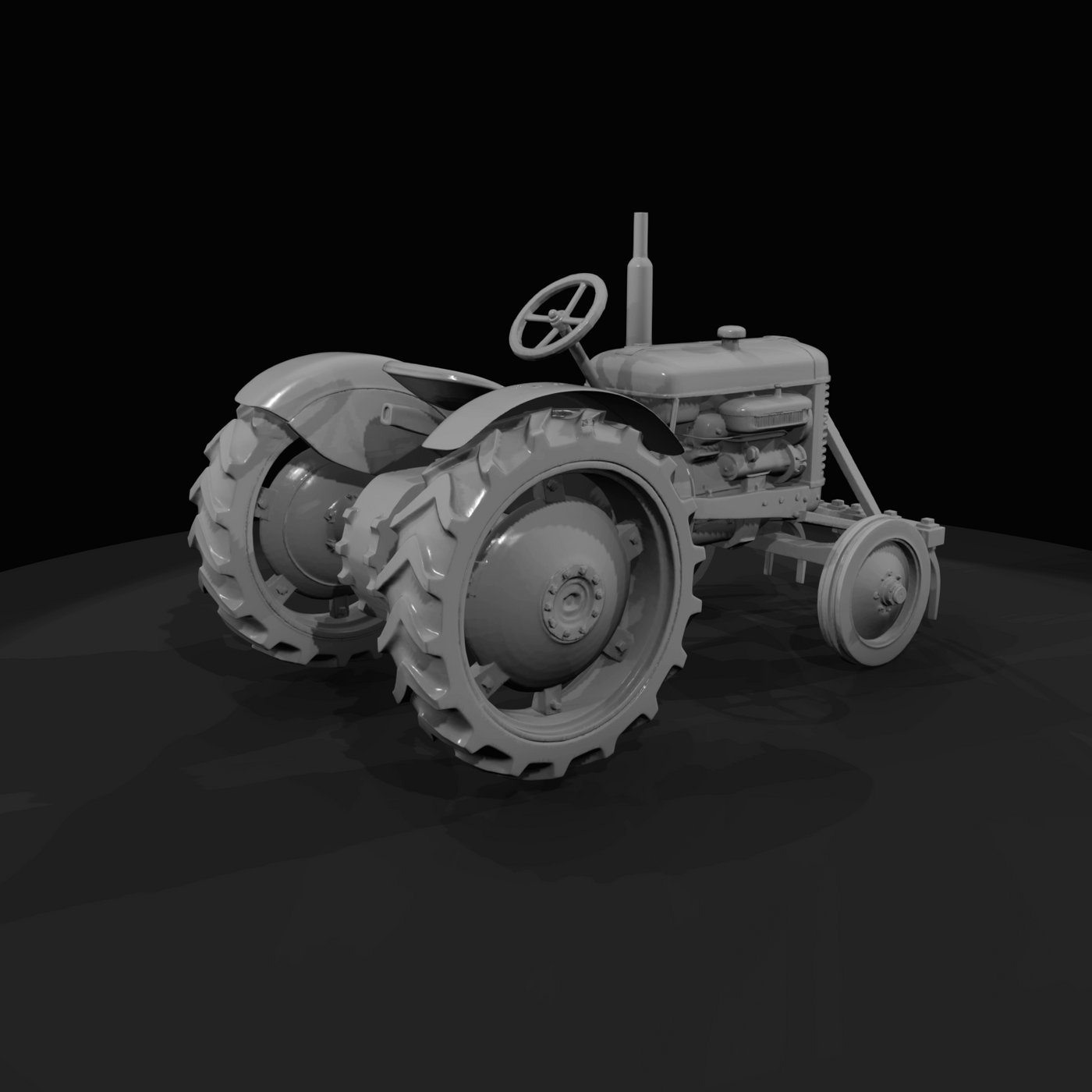 Old Agricultural Machine (1950s)