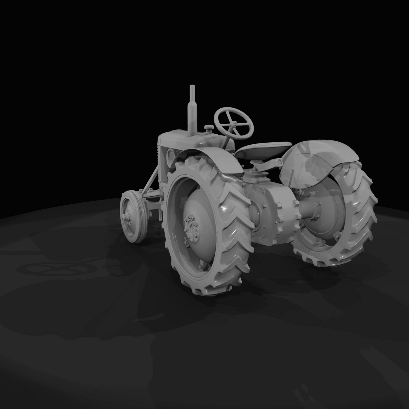 Old Agricultural Machine (1950s)