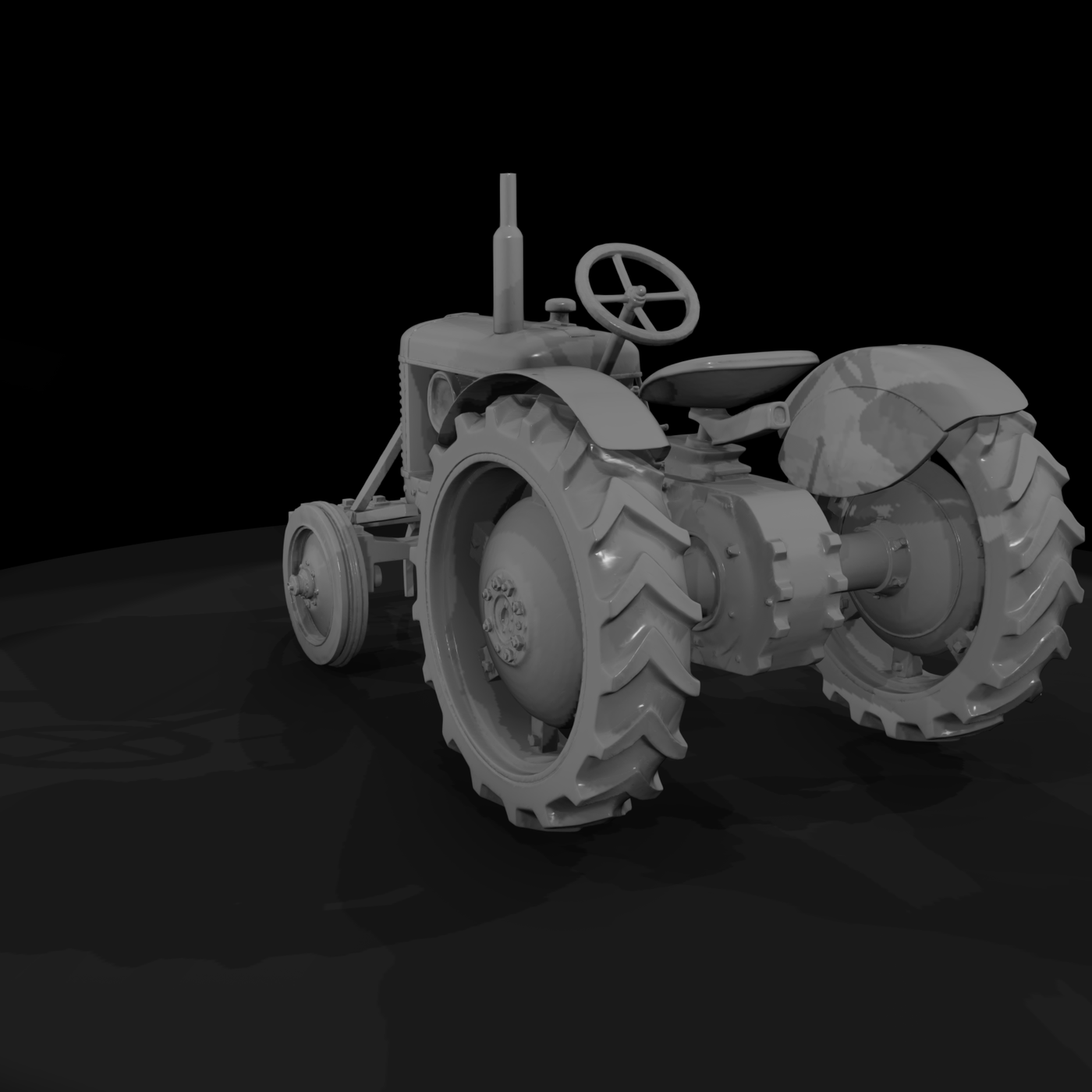 old agricultural machine