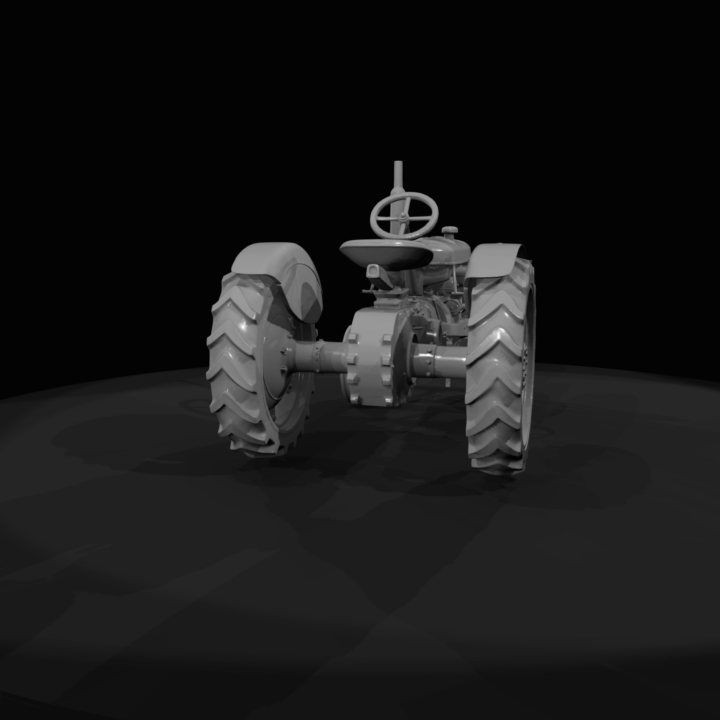 Old Agricultural Machine (1950s)