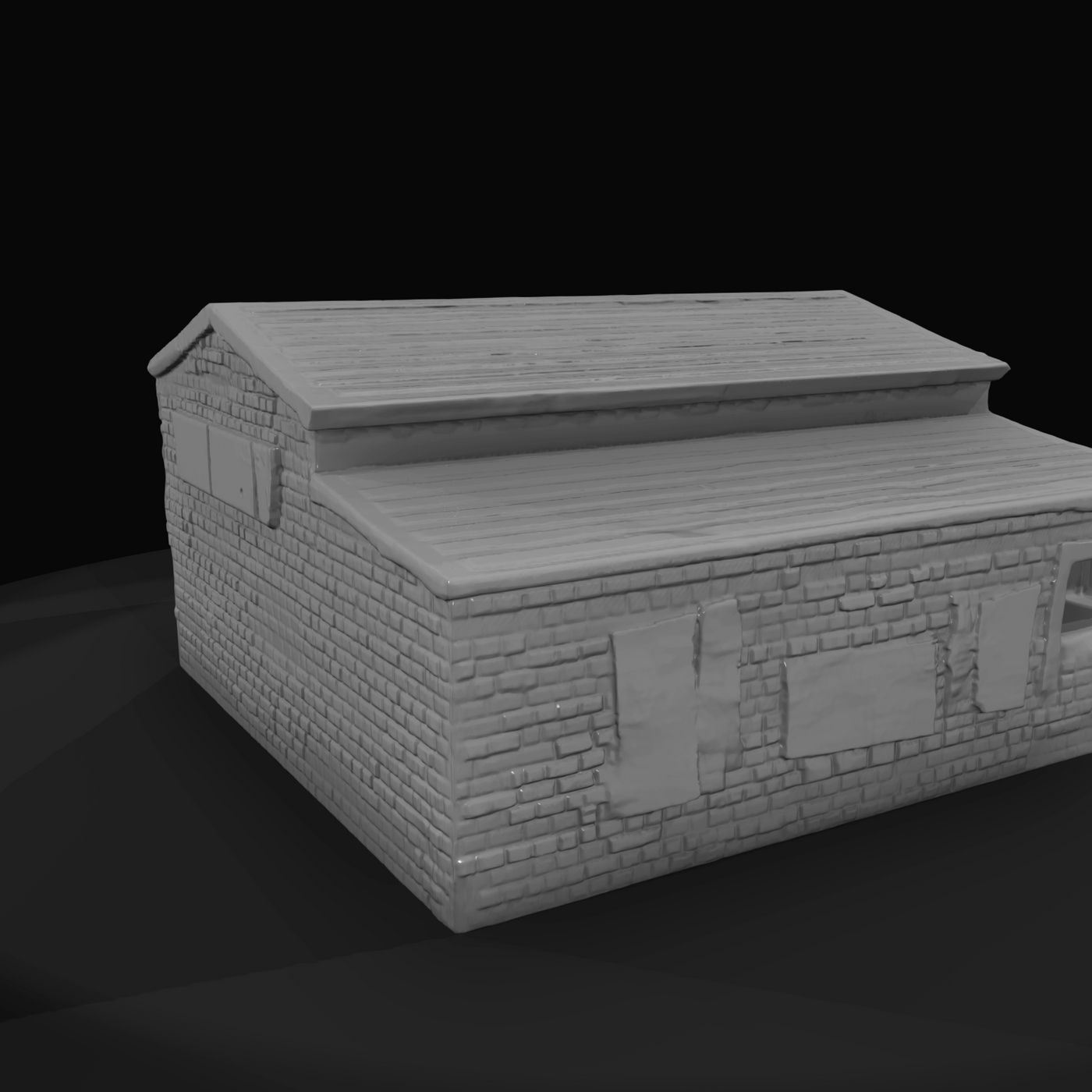 oldbrick building 3d model