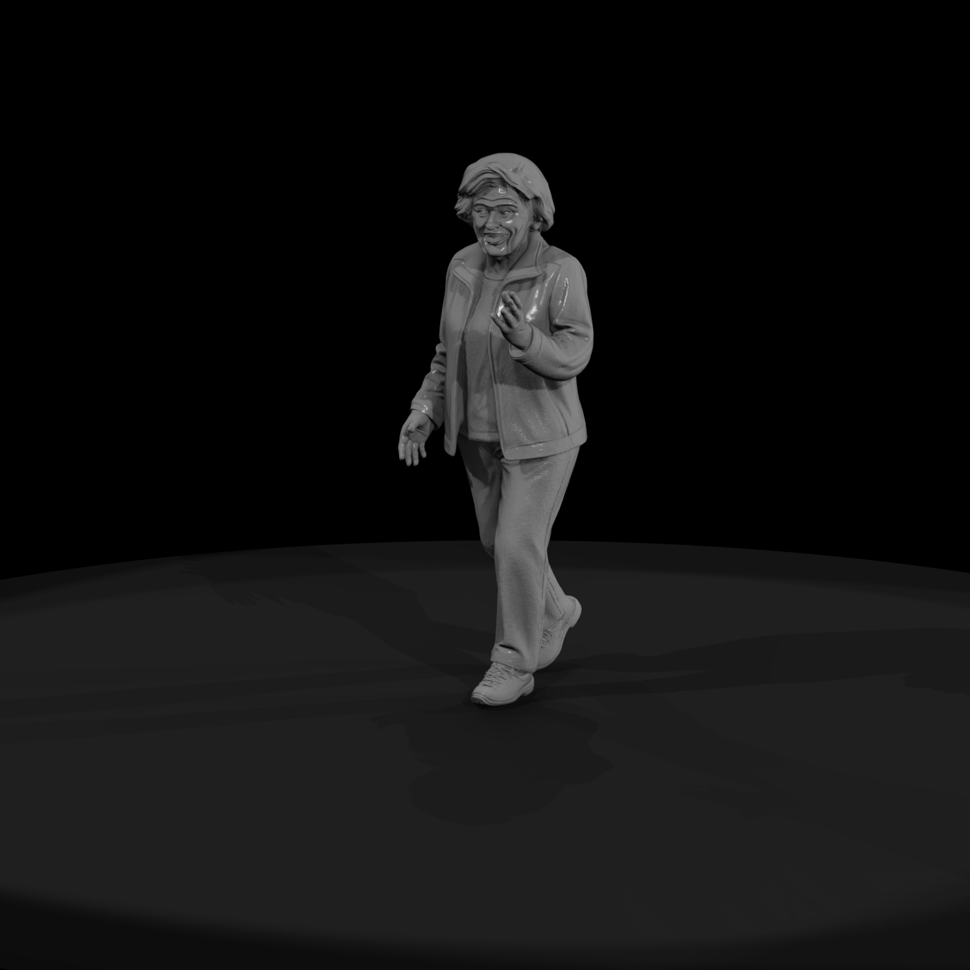 Older Woman — Park Figure (Standing)