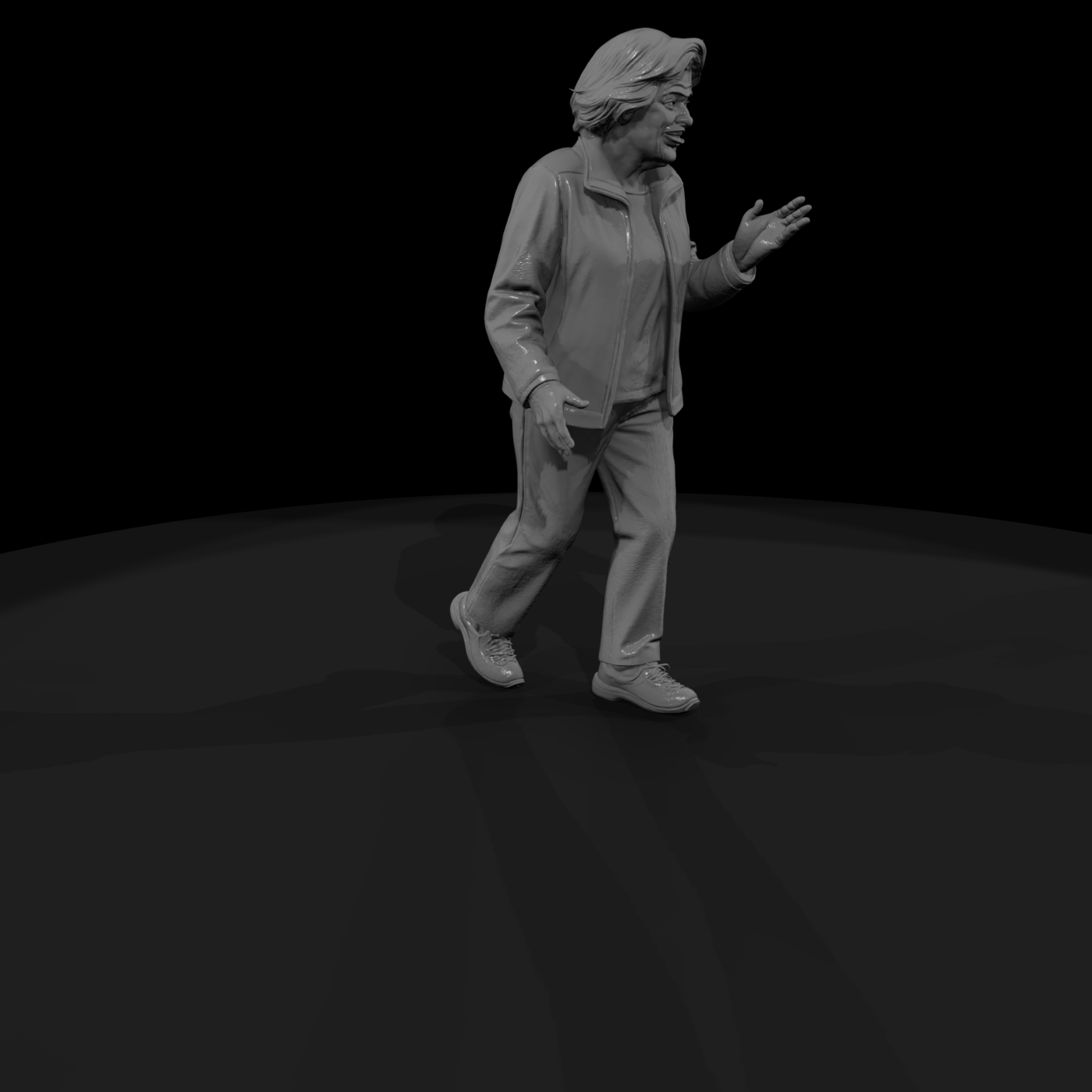 Older Woman — Park Figure (Standing)