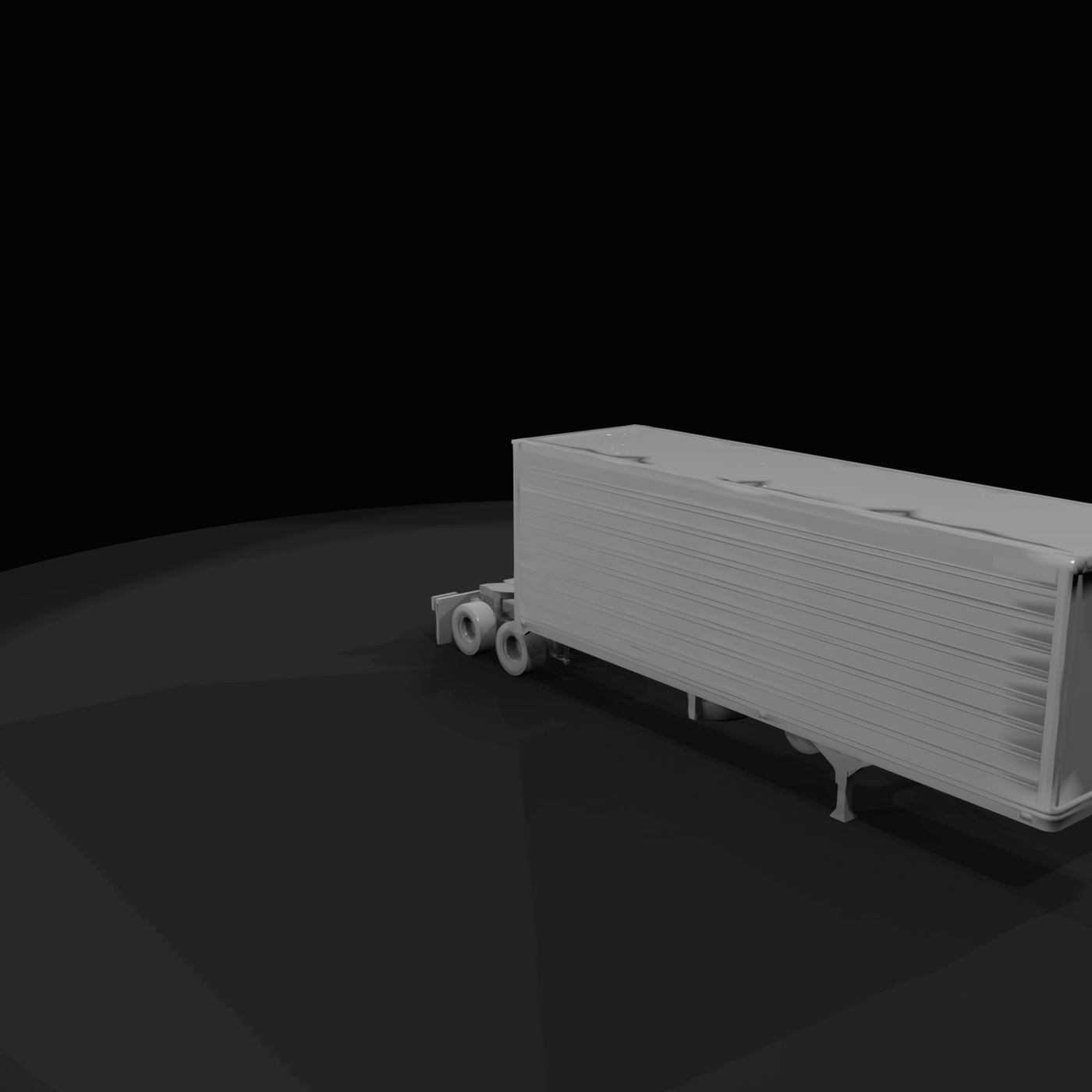 older box trrailer double