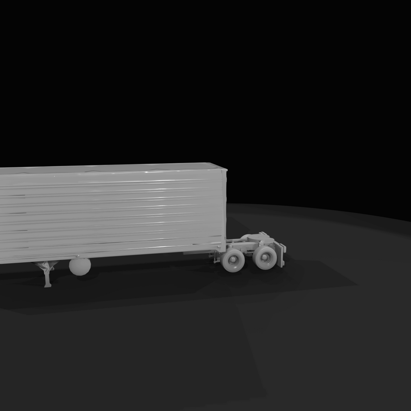 older box trrailer double