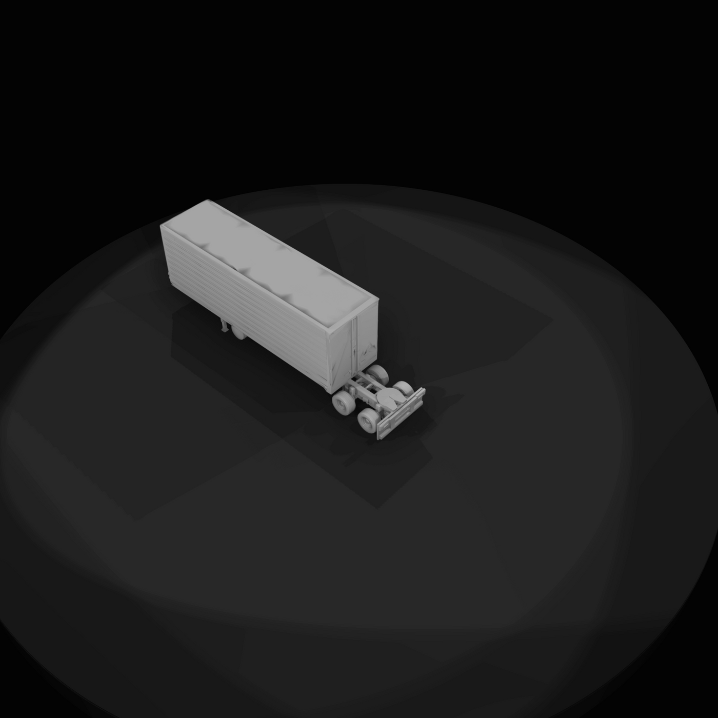 older box trrailer double