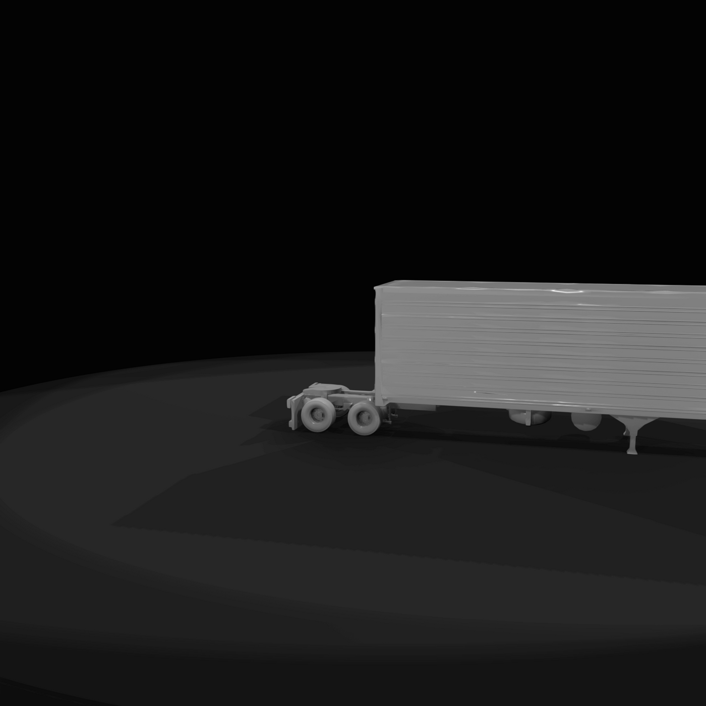 older box trrailer double