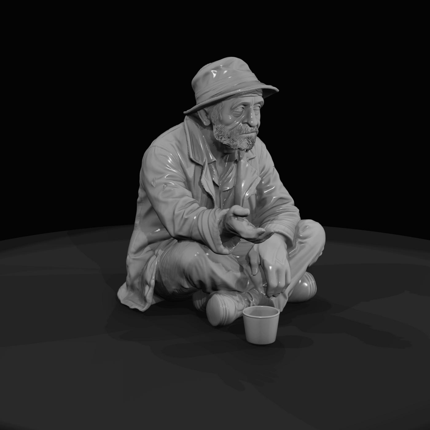 decorative figurine / sculptural asset
