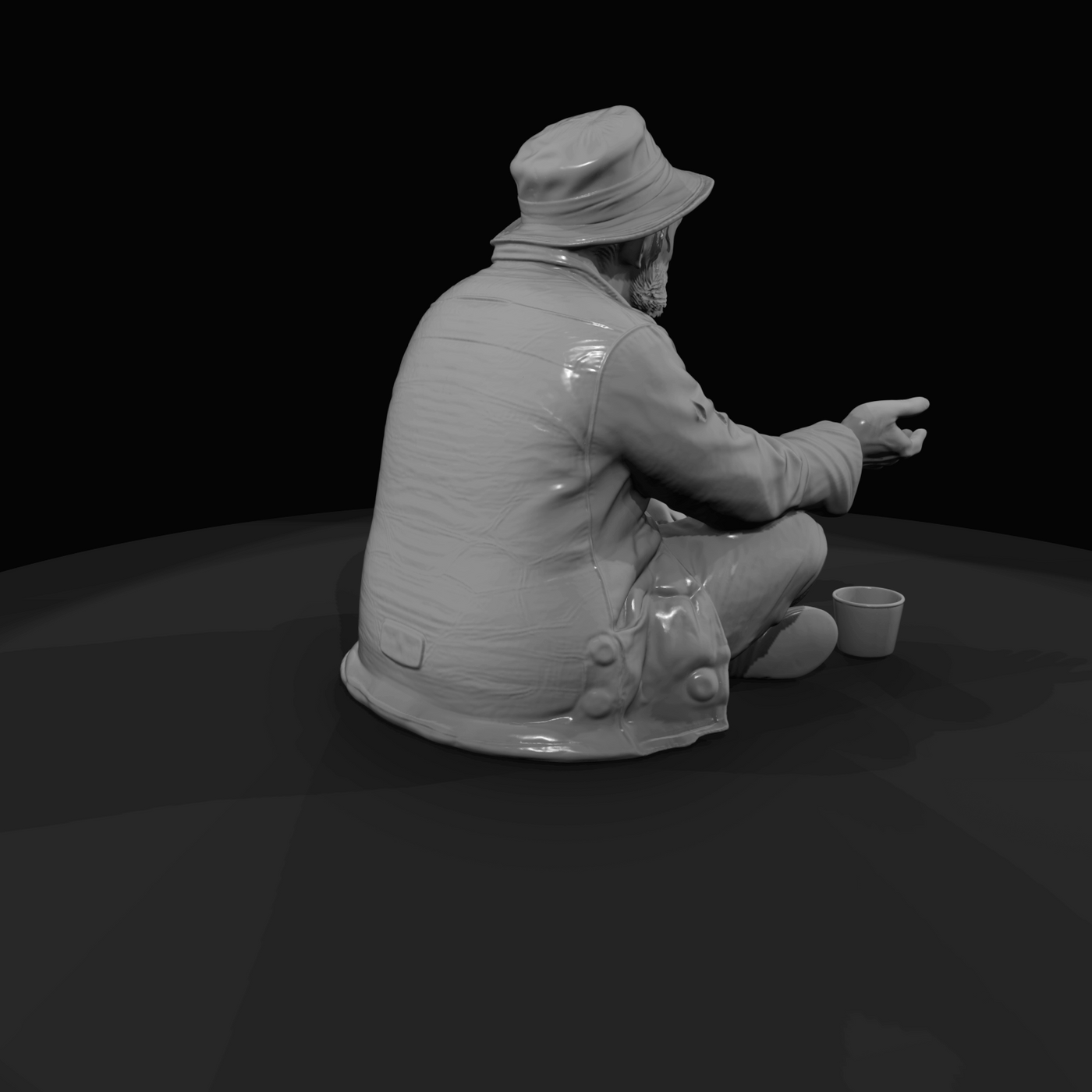 decorative figurine / sculptural asset