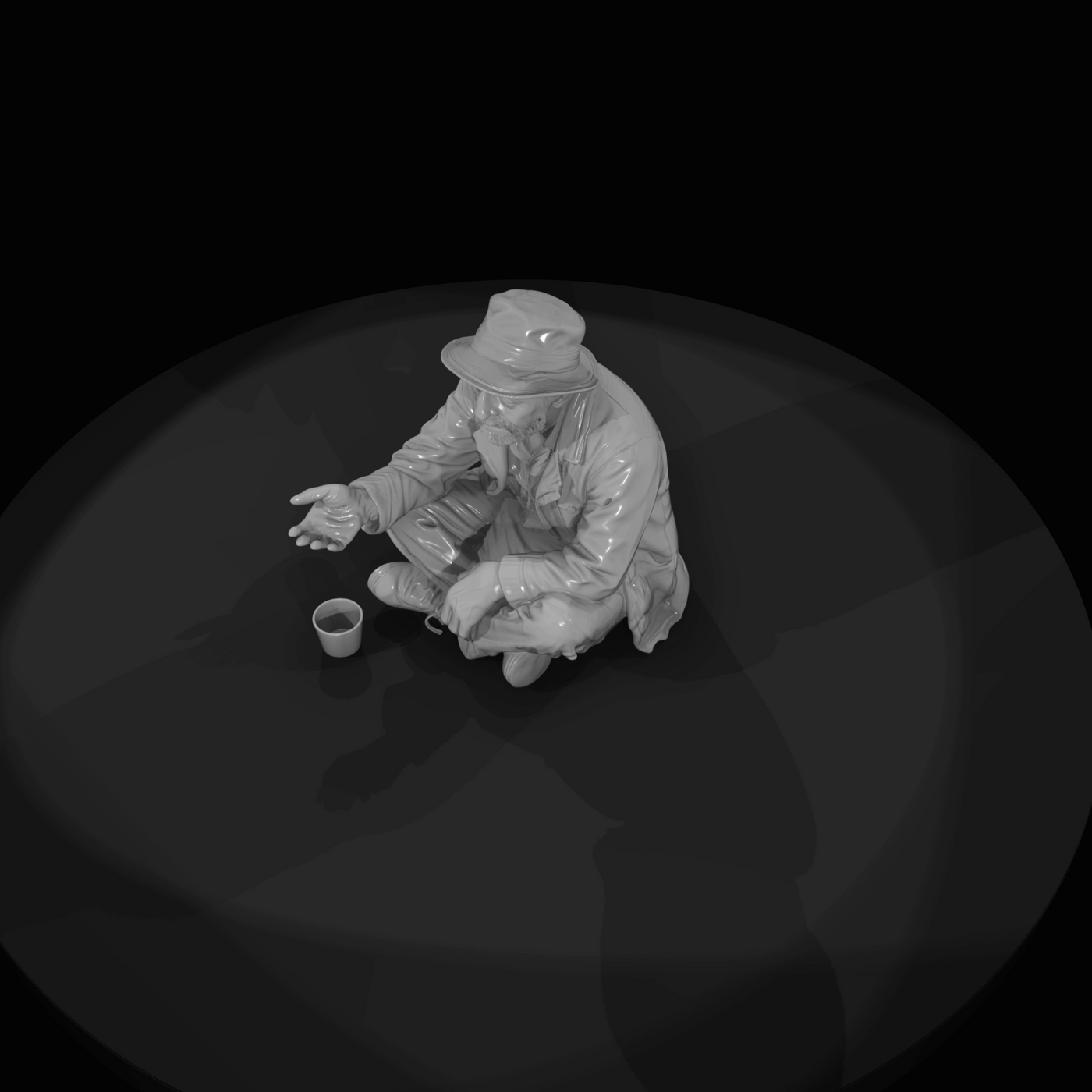 decorative figurine / sculptural asset
