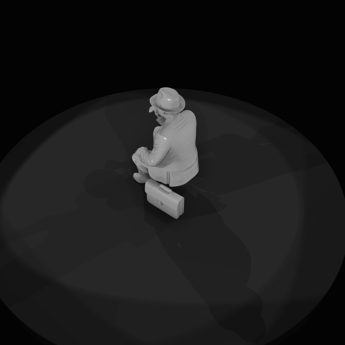 decorative figurine / sculptural asset