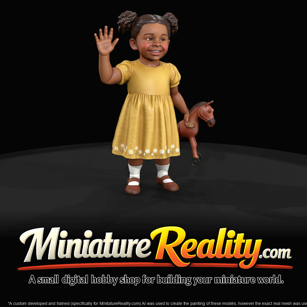 Only Generate People Child With Toy (estimated)