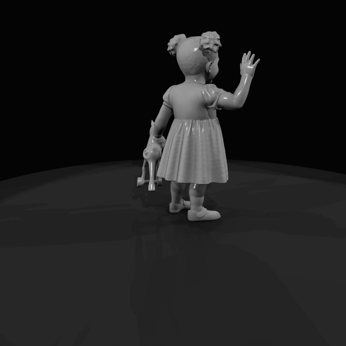 Only Generate People Child With Toy (estimated)