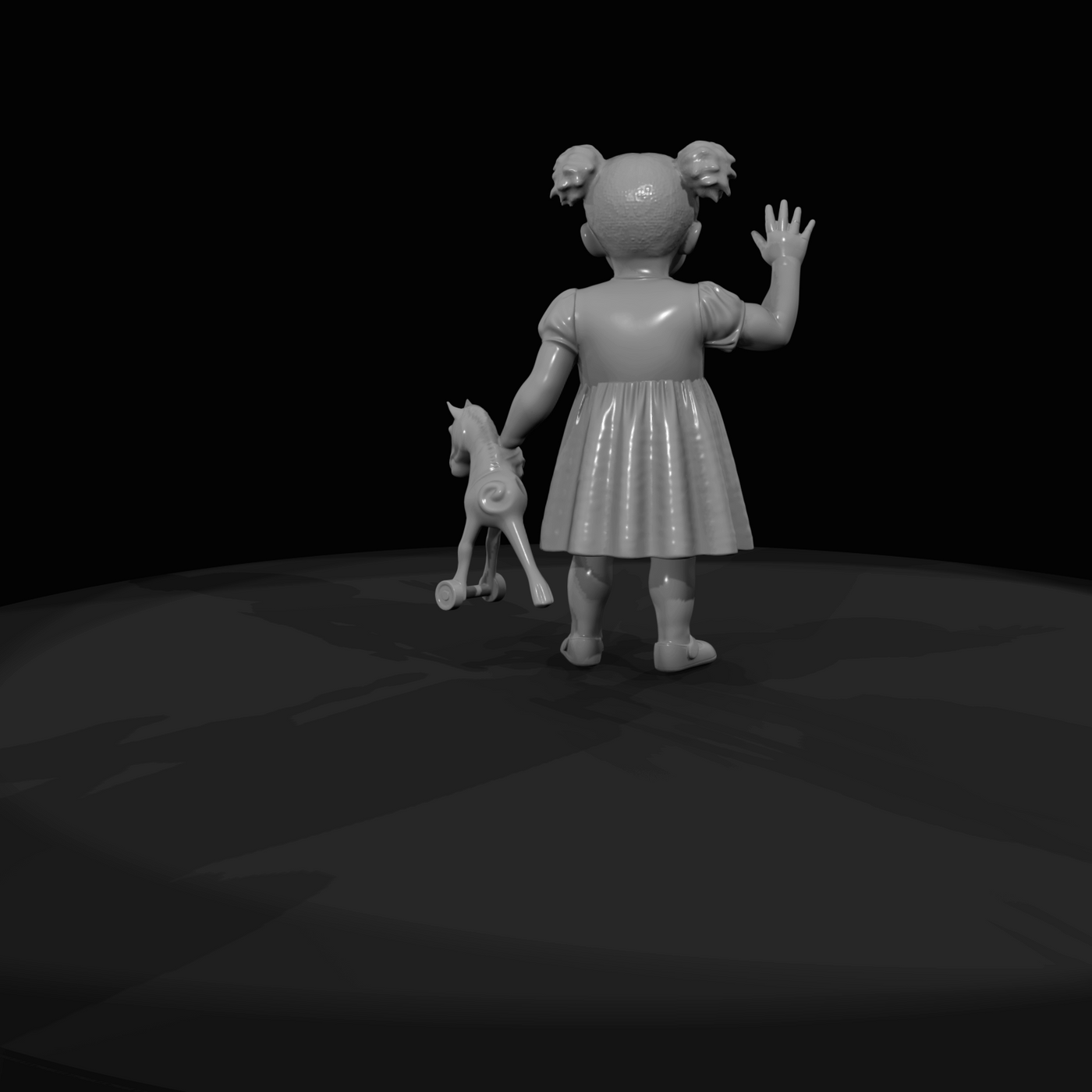 Only Generate People Child With Toy (estimated)