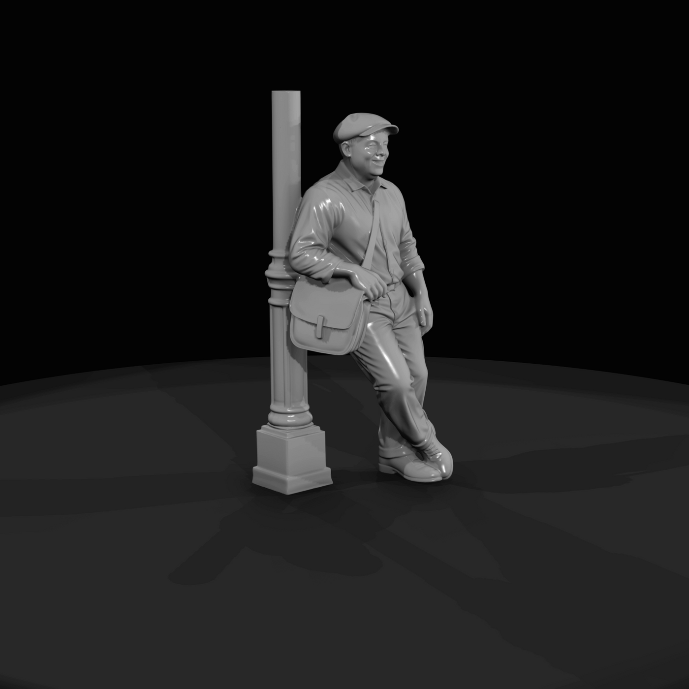 Only Generate People Delivery Man (estimated)