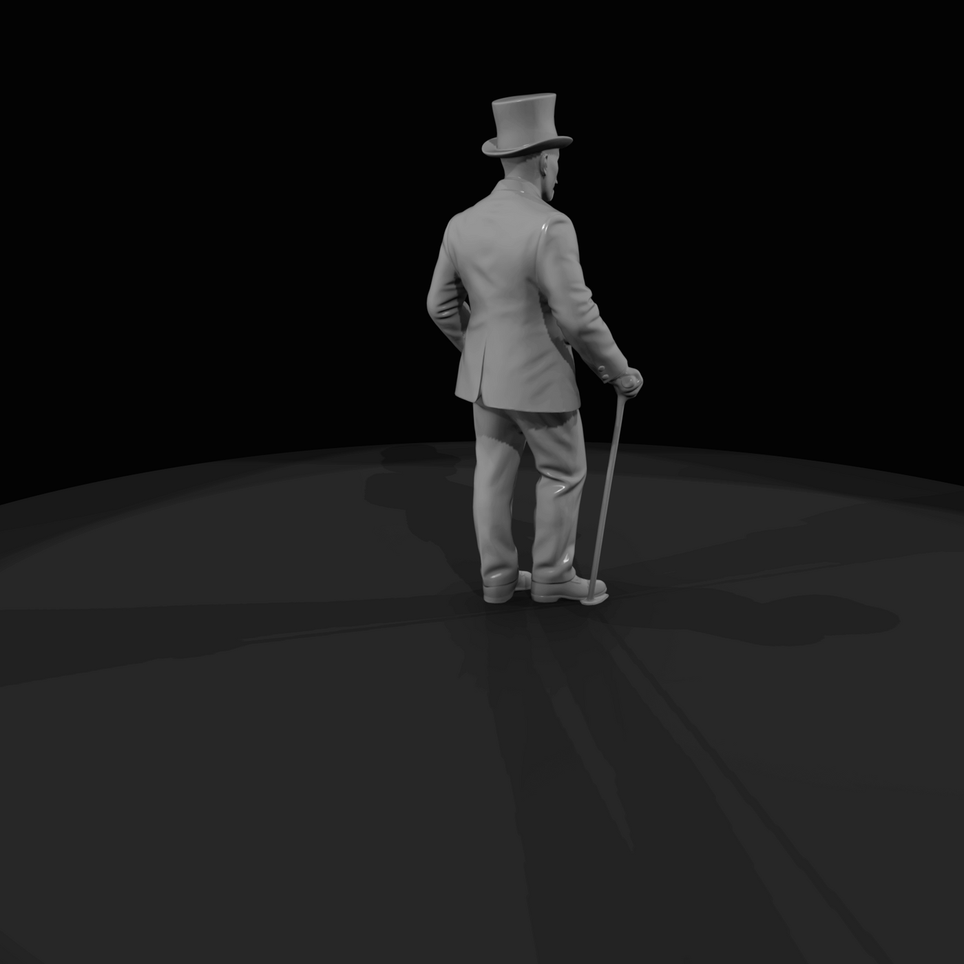 Only Generate People Elegant Gentleman (estimated)