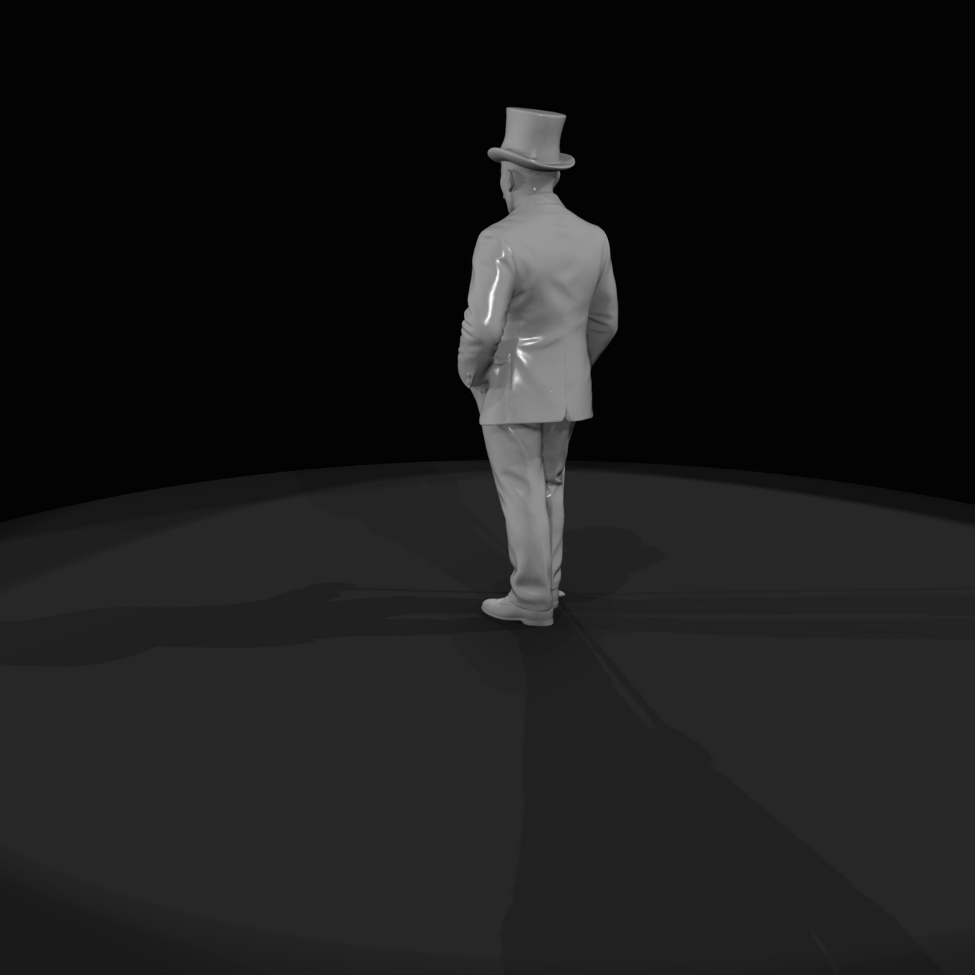 Only Generate People Elegant Gentleman (estimated)