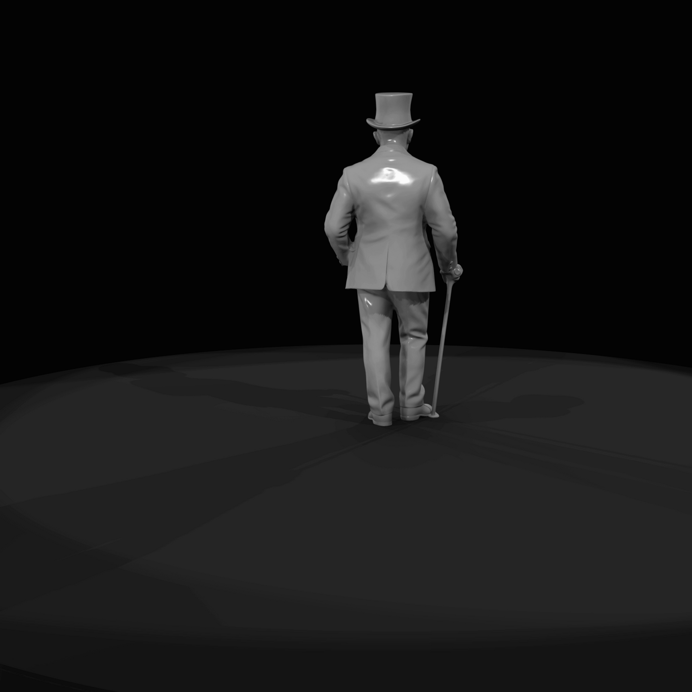 Only Generate People Elegant Gentleman (estimated)