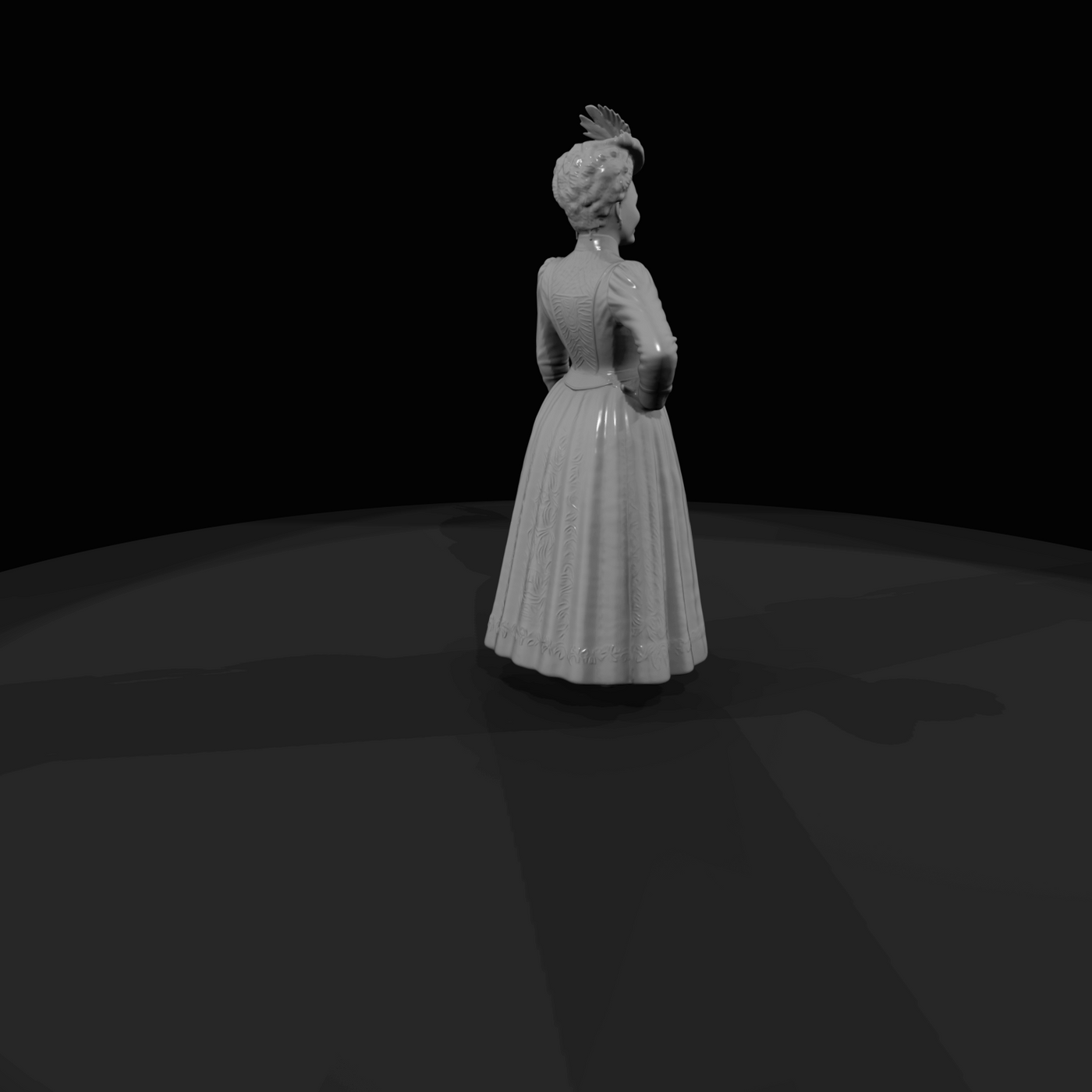 Only Generate People Fancy Woman (estimated)