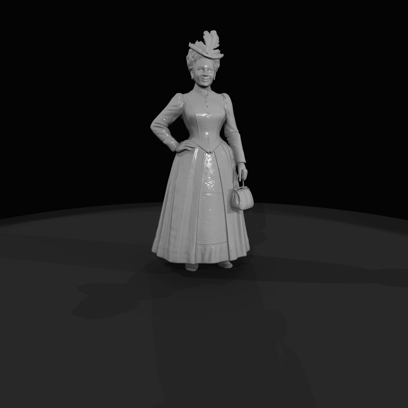 Only Generate People Fancy Woman (estimated)