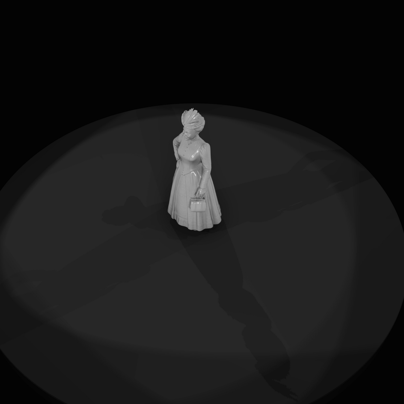 decorative figurine / sculptural asset
