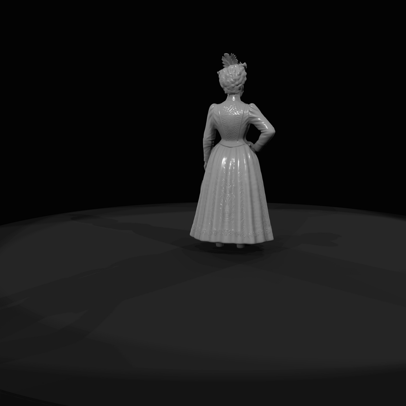 decorative figurine / sculptural asset