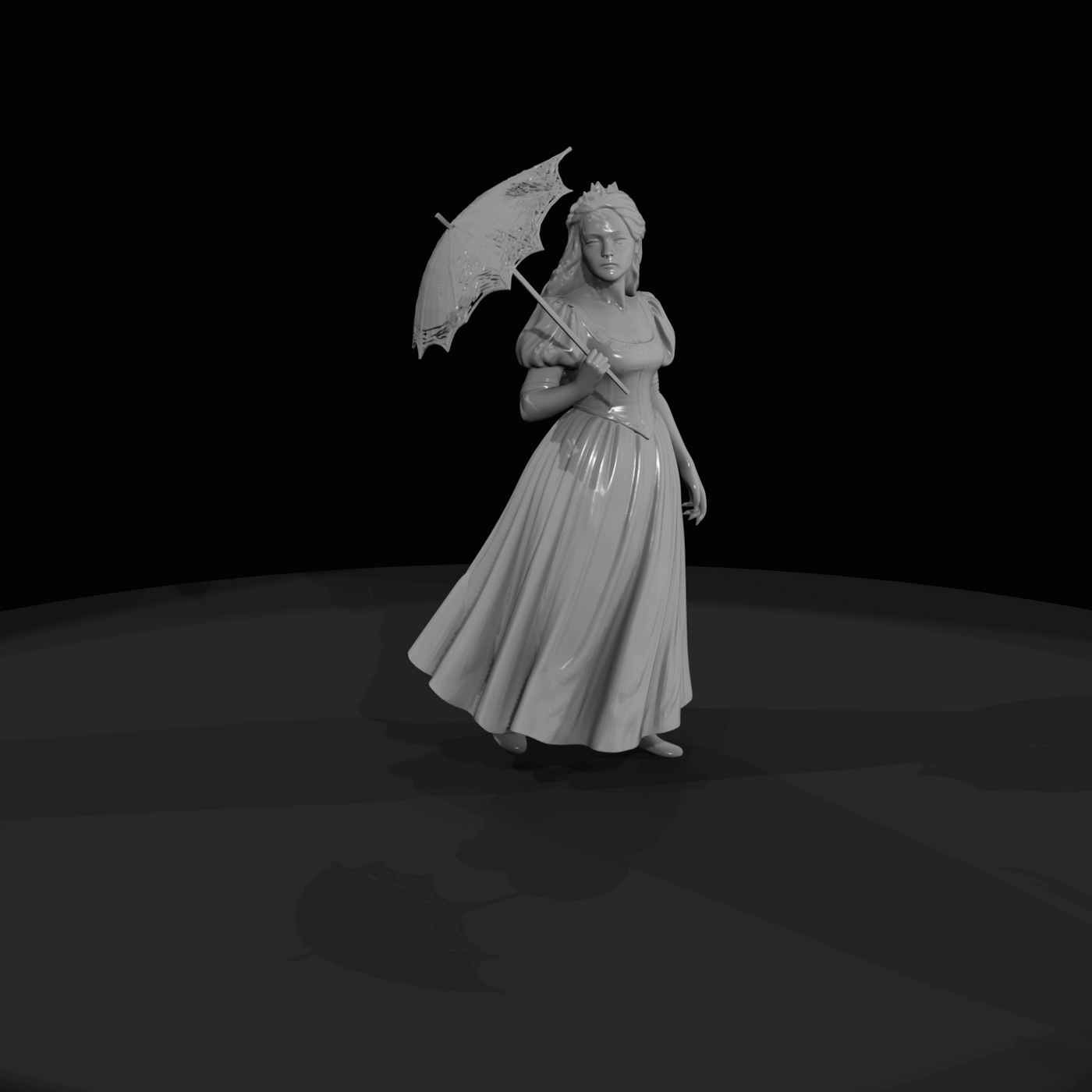 Only Generate People Fashionable Lady (estimated)