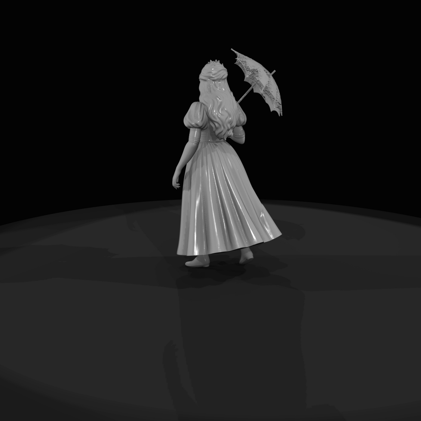 Only Generate People Fashionable Lady (estimated)