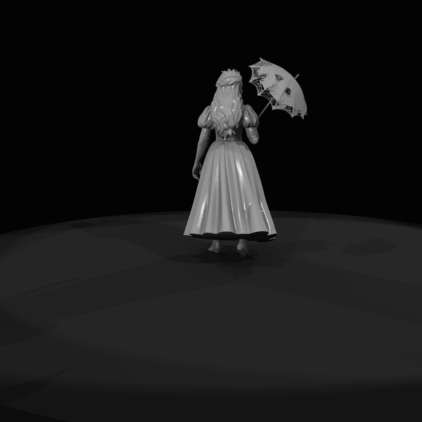 Only Generate People Fashionable Lady (estimated)