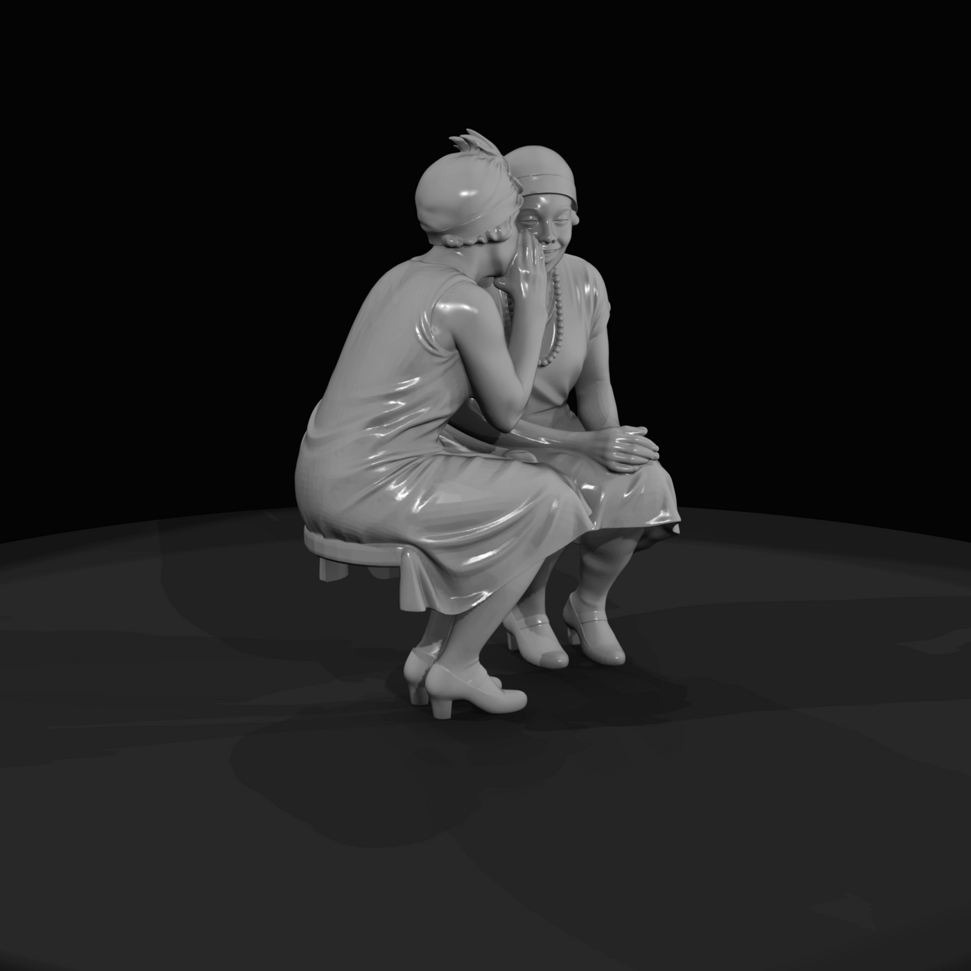 Only Generate People Gossiping Friends (estimated)