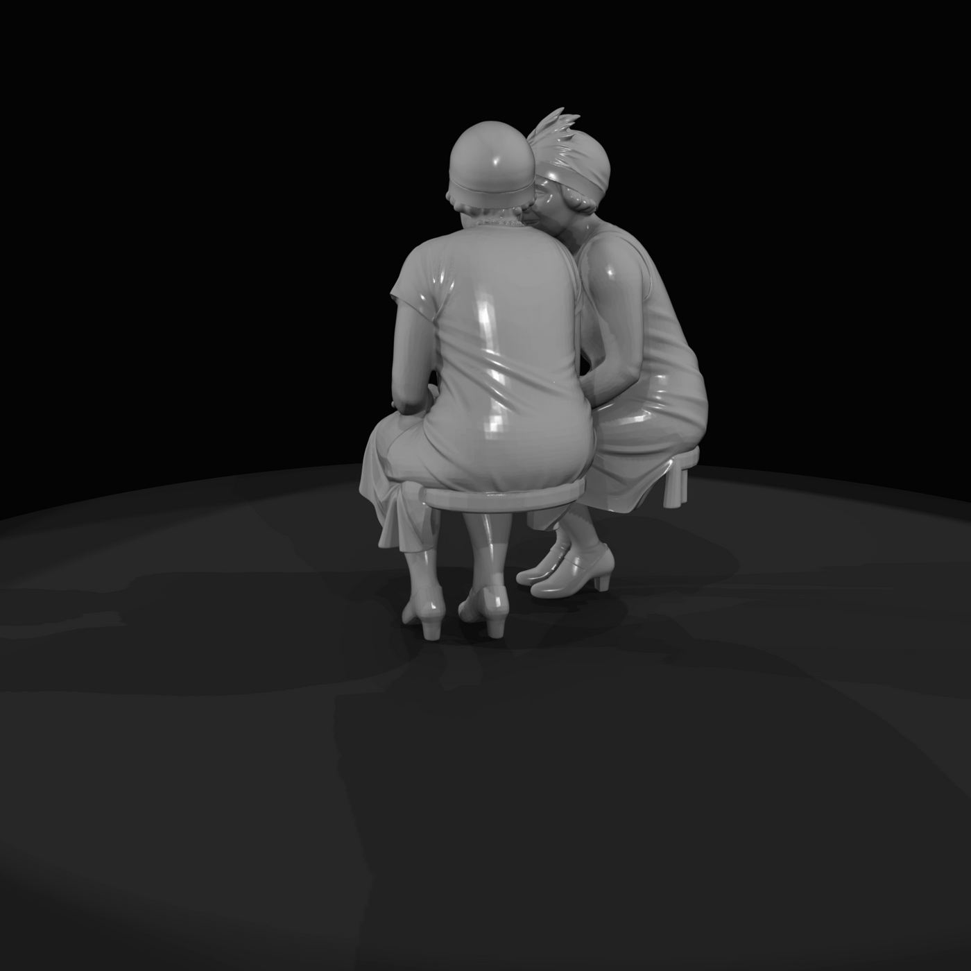 Only Generate People Gossiping Friends (estimated)
