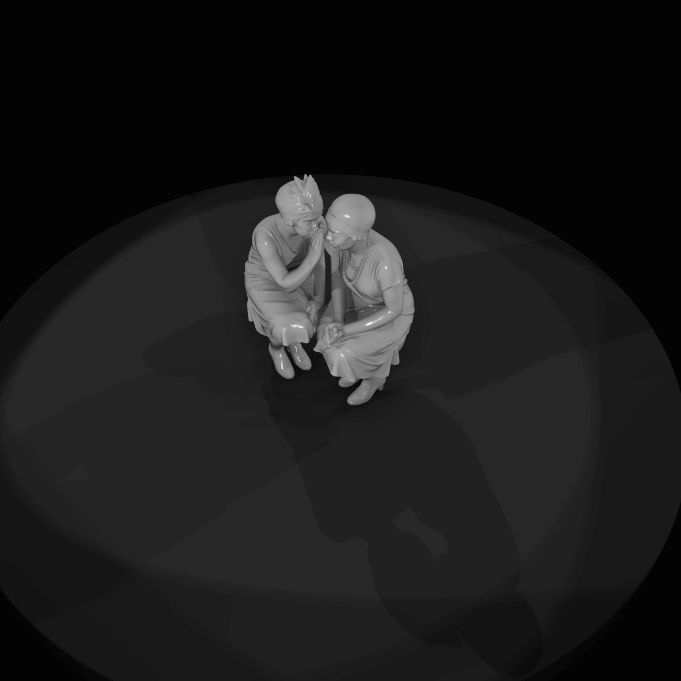 Only Generate People Gossiping Friends (estimated)