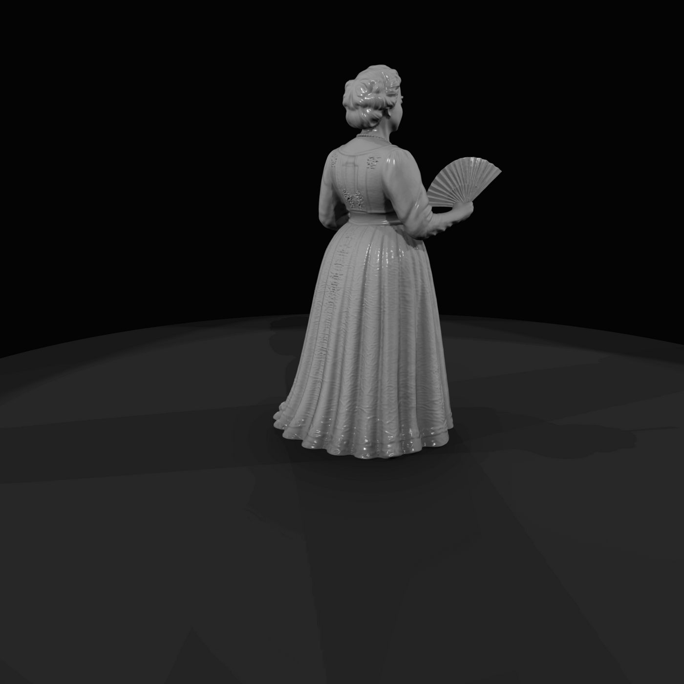 decorative figurine / sculptural asset