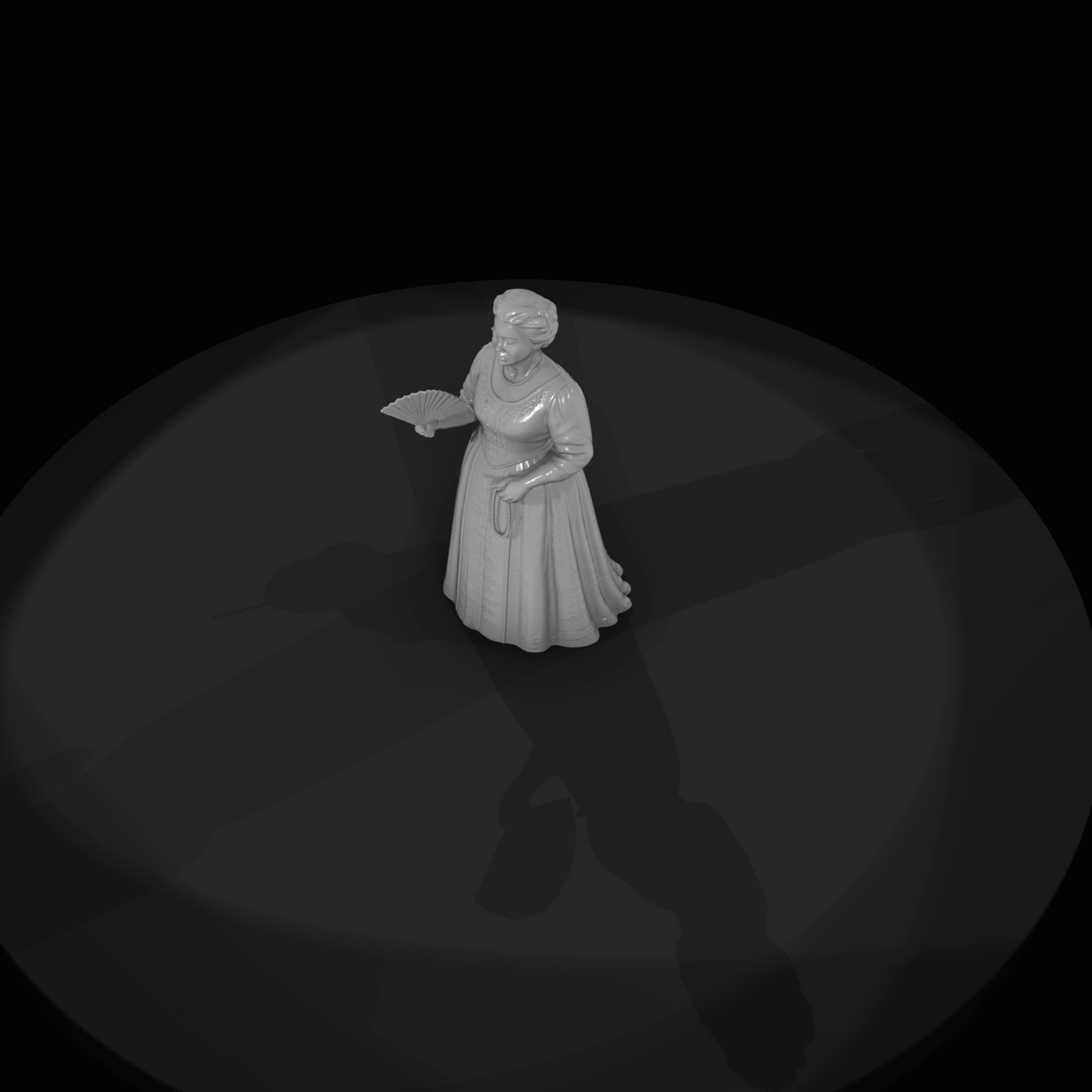 decorative figurine / sculptural asset