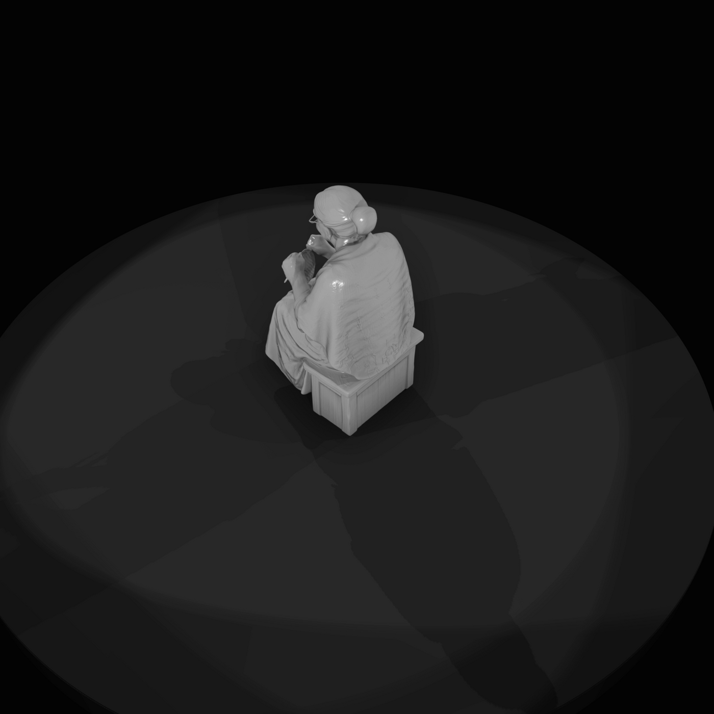 Only Generate People Old Woman (estimated)