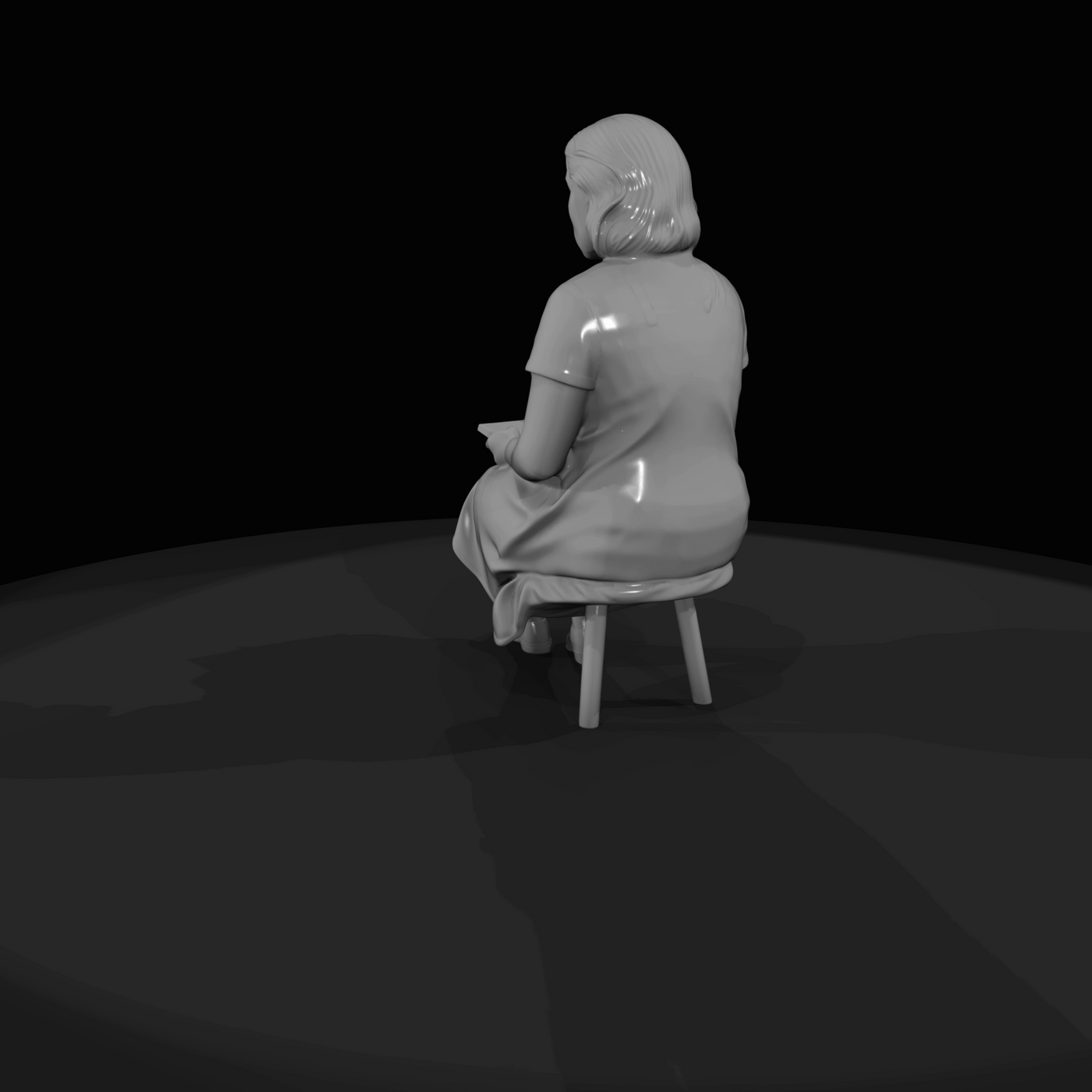 decorative figurine / sculptural asset