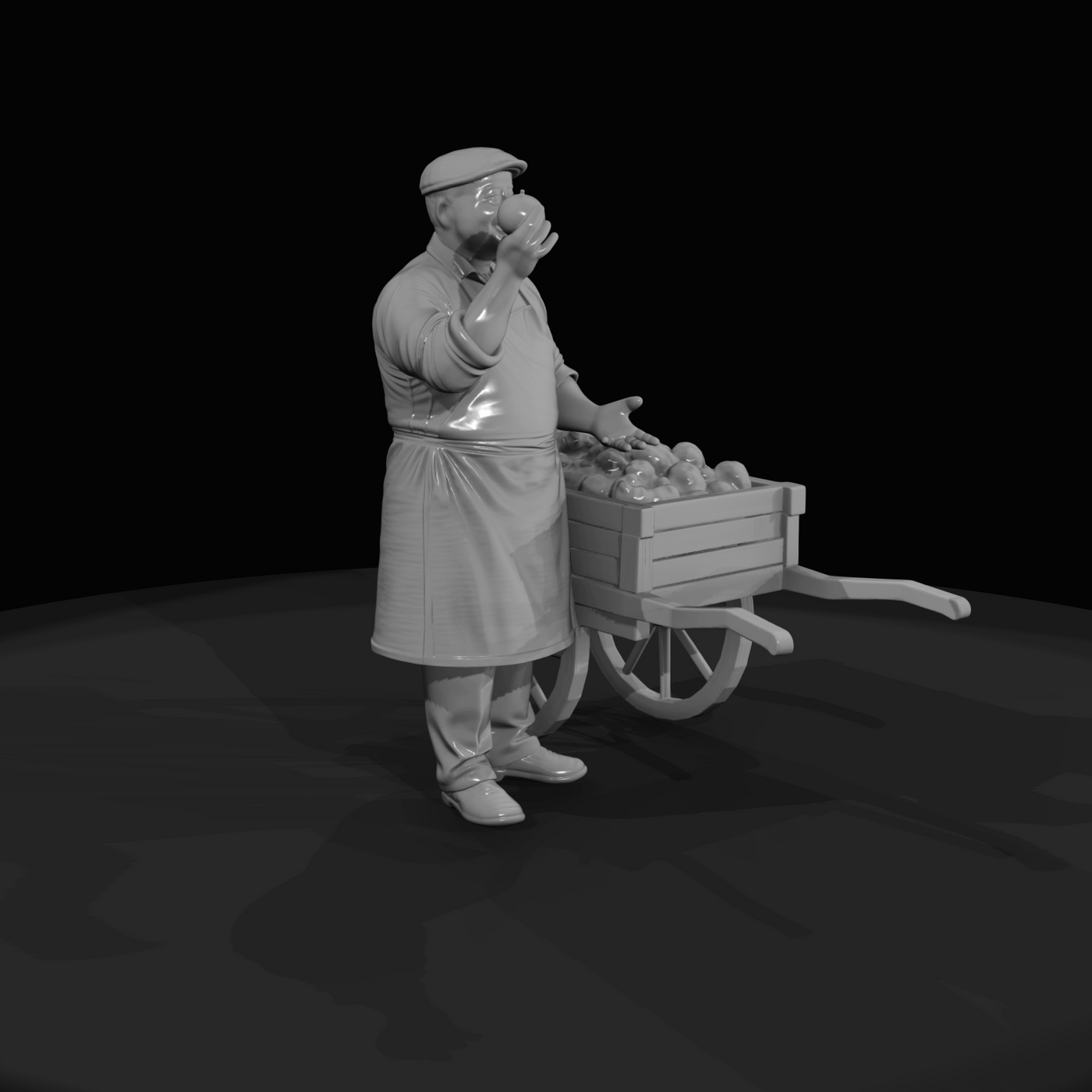 Only Generate People Street Vendor (estimated)