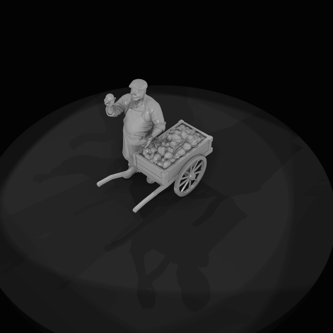 Only Generate People Street Vendor (estimated)