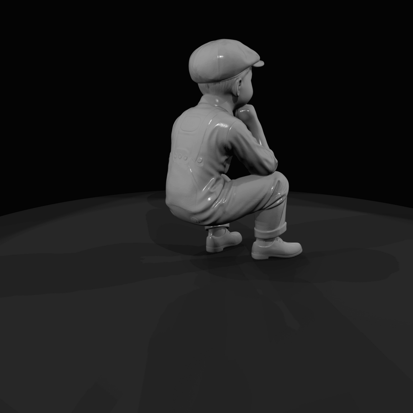 Only Generate People Young Boy (estimated)