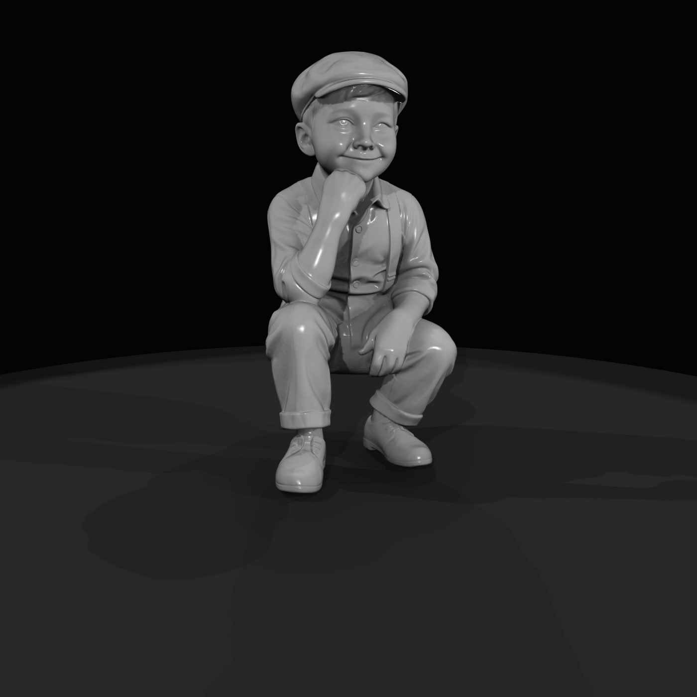 Only Generate People Young Boy (estimated)