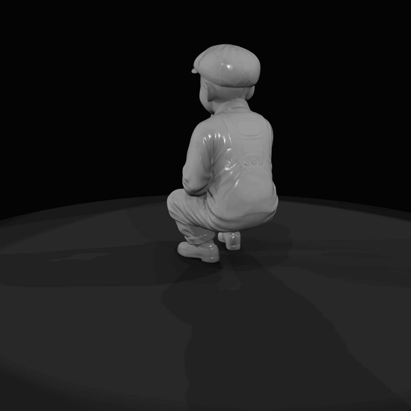 Only Generate People Young Boy (estimated)