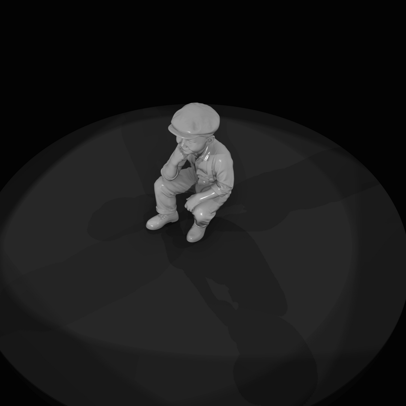 Only Generate People Young Boy (estimated)