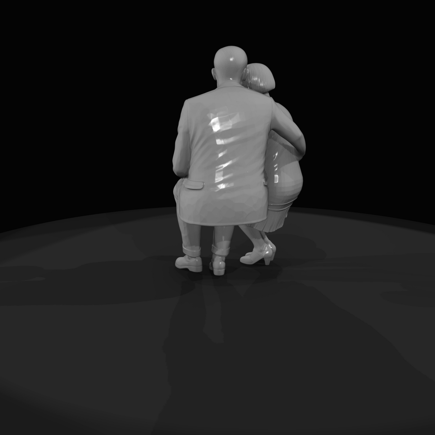 Only Generate People Young Couple (estimated)