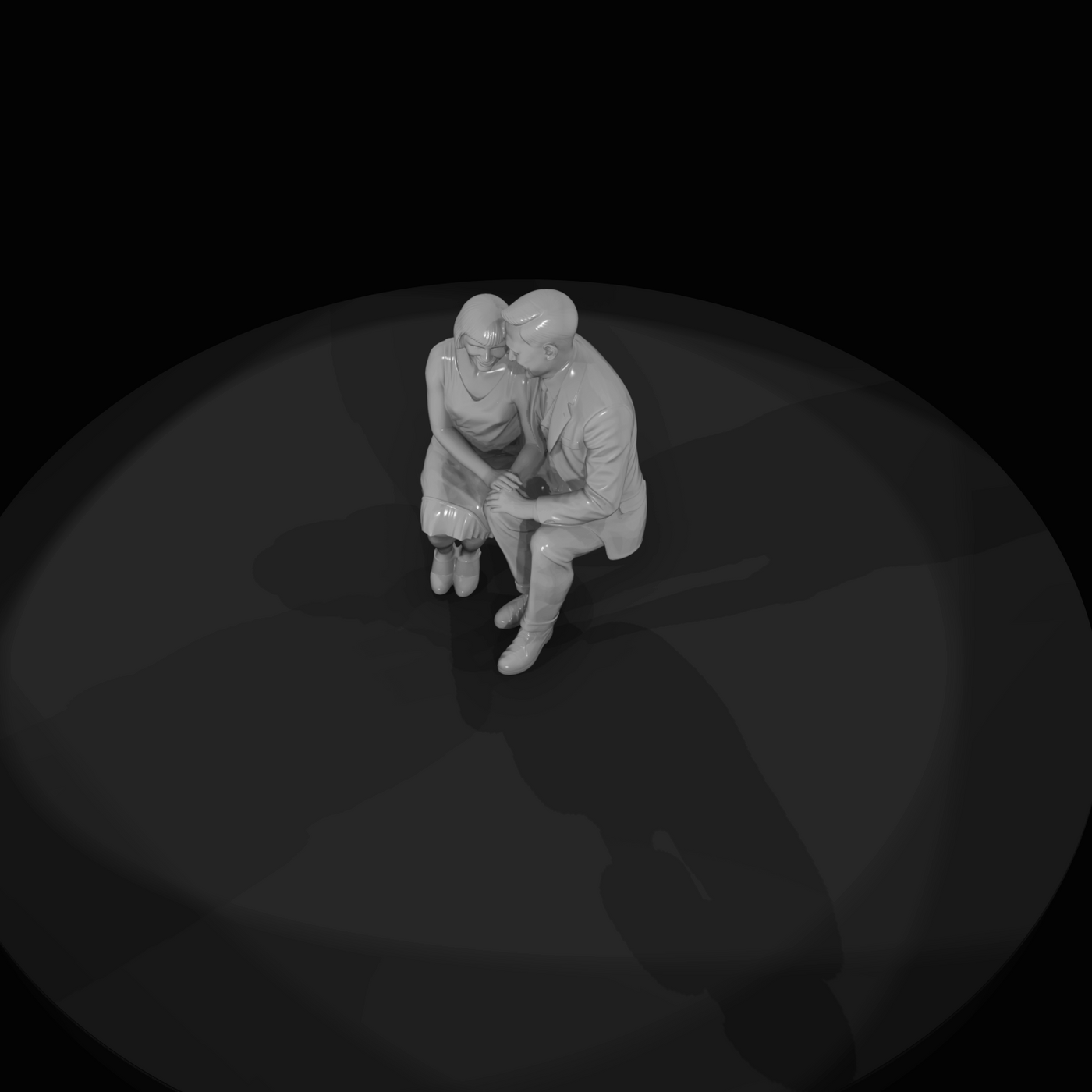 decorative figurine / sculptural asset