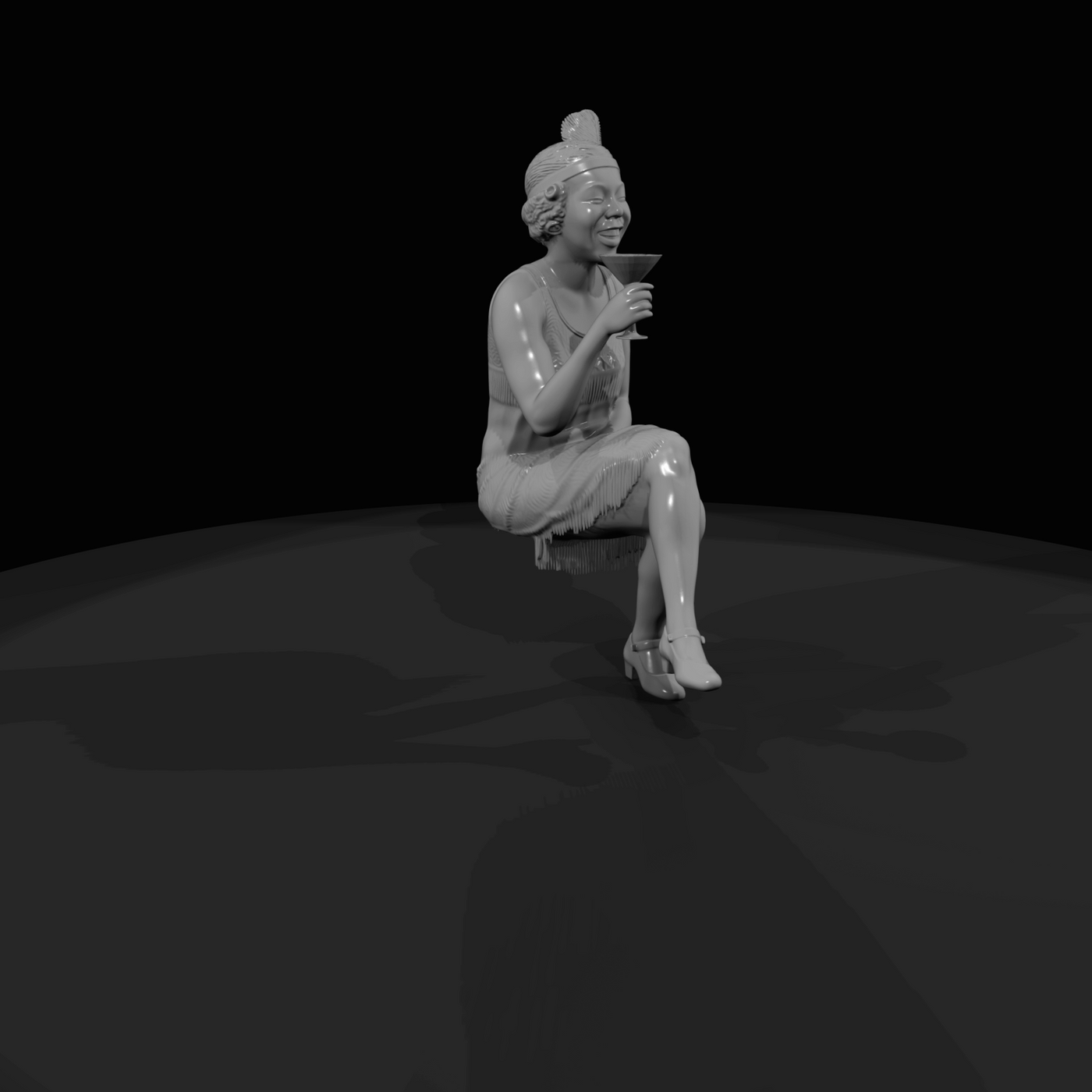 decorative figurine / sculptural asset