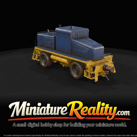 orange rail maintenance vehicle