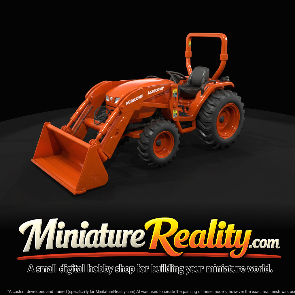 orange tractor