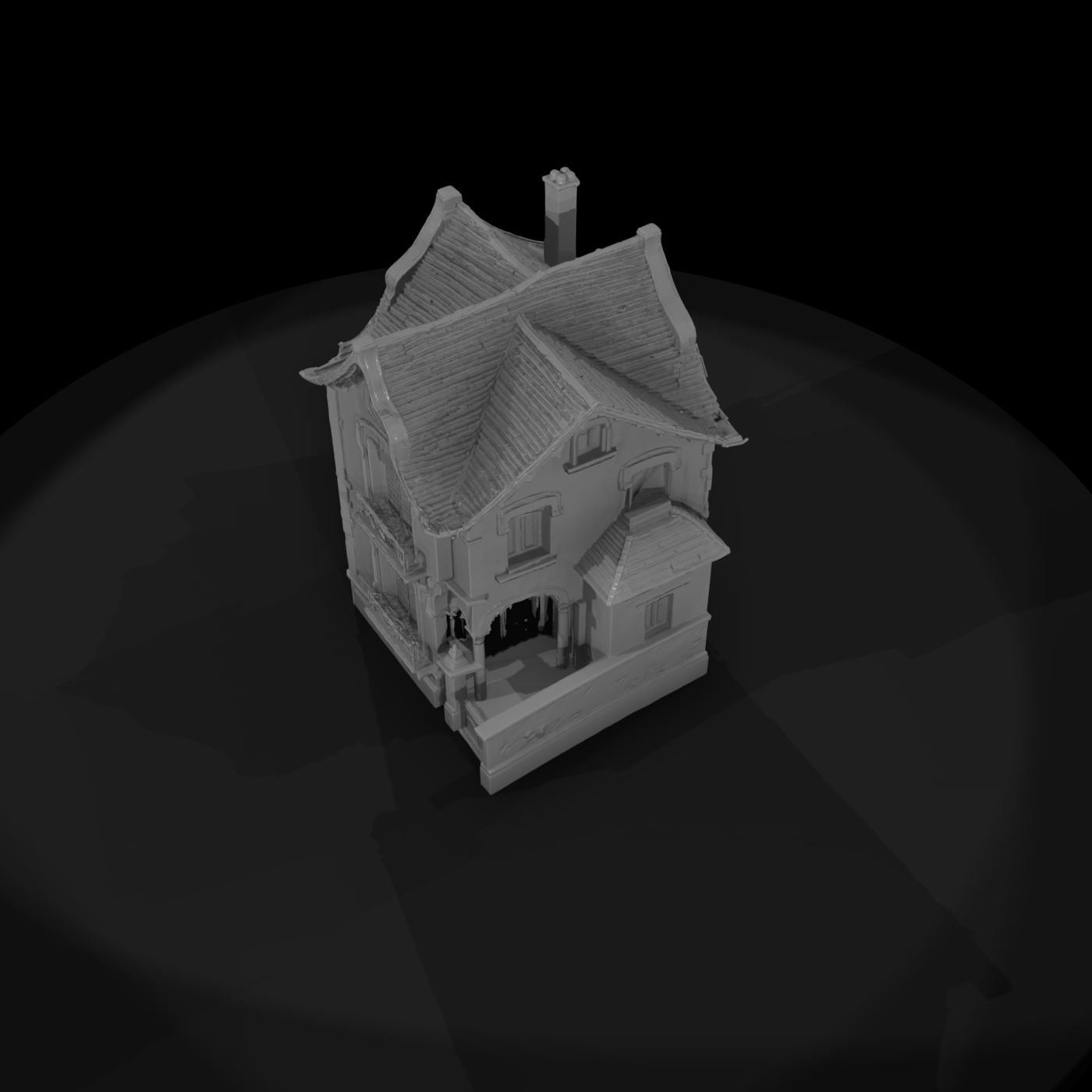 ornate house