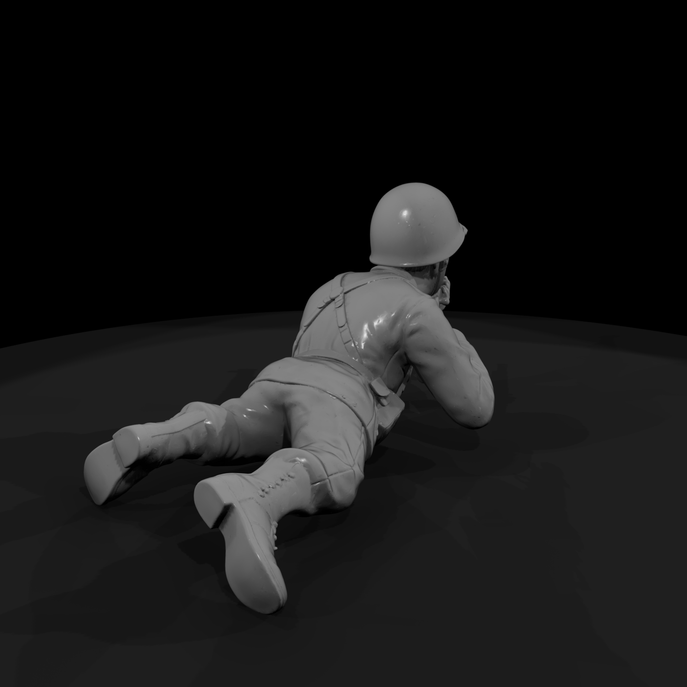 Neutral Background Figure