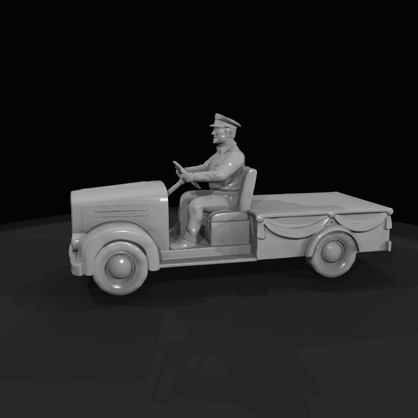 Parade Float Driver (1960s)
